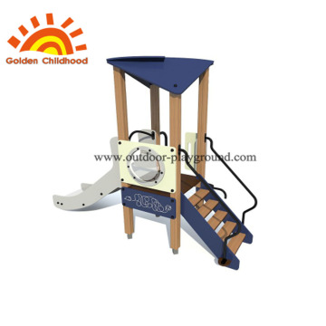 Blue HPL Outdoor Playground Equipment