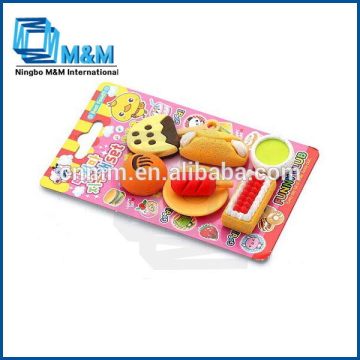 Food Eraser Hot Sale 3d Eraser