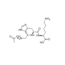 Péptido cosmético Gly-His-Lys acetato de sal CAS 72957-37-0