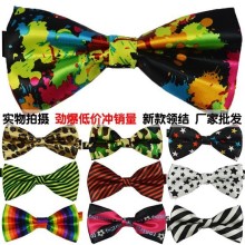 Colorful Funny Party Bow Tie Holiday Bow Tie Christmas Bow Tie Wholesale