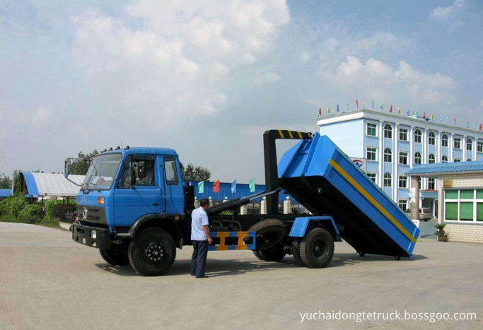 5Ton detachable garbage truck