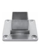 Rectangular handrail bottom cover