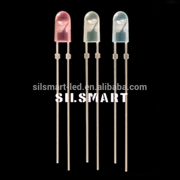 Hot sell 5mm oval green through-hole led Dip led