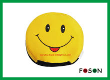 Smile Face Shape Usb Hand Warmer Colorful Mouse Pad , Cartoon?mouse Mats