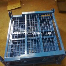 1000*1200*1000Mm Durable Shipping Warehouse Storage Steel Cage Pallet Box