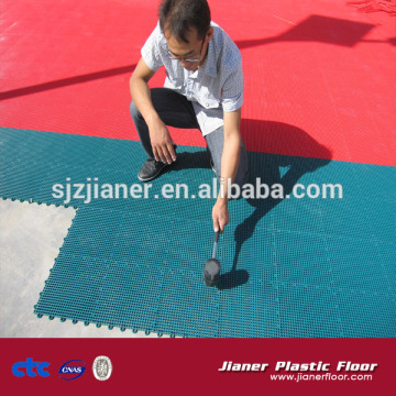 indoor and outdoor badminton flooring