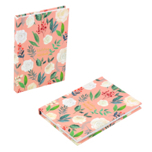 Custom Printing A5 Hard Cover Linen Page Notebook