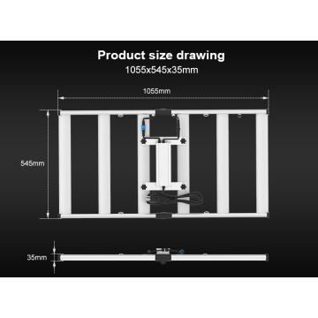 320w Led Indoor Grow Light Bar untuk Rumah Kaca