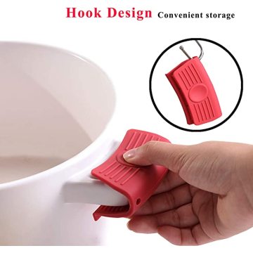 Silicone Hot Handle Holder Handle Mitts Potholders