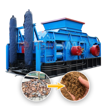 Small Mini Spring Double Roller Crusher for Zing Ore, Stone, Asphalt, Reinforced Concrete