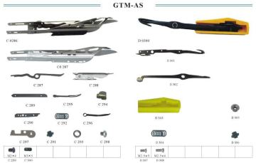 Gripper and Parts Gtm-as Rapier Loom