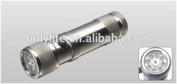 Promotional gift and colorful design red laser flashlight,led flashlight with laser pointer