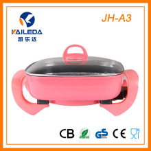 2015 High quality CE/RoHS Cooking pork chops in an electric frying pan
