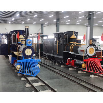 Funfair Attraction Equipment Railroad Train For Sale