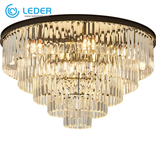 Lustre Victorien en Cristal Perlé LEDER