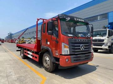 6 Wheel Lift Road Recovery Flat Bed Truck