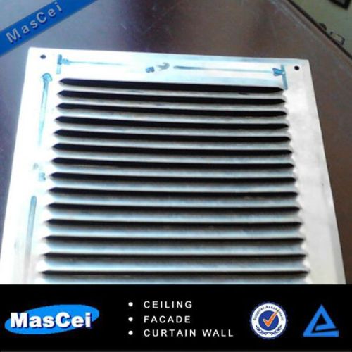 Aluminum air vent and air vent grills