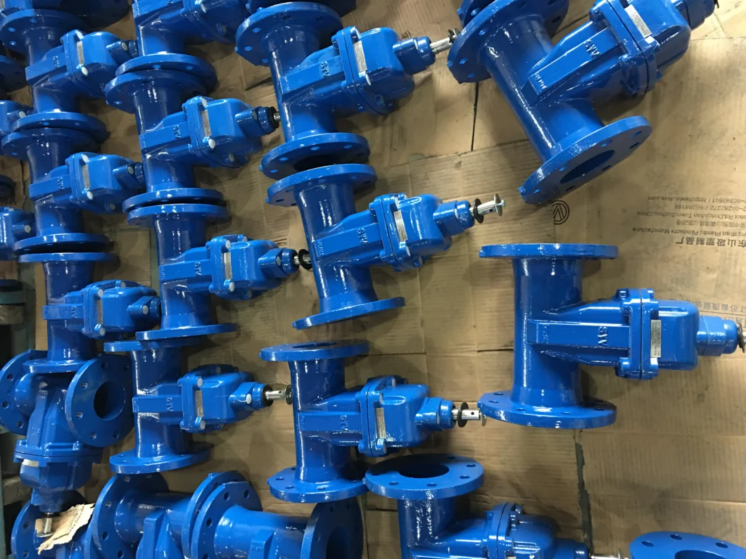 Resilient Seated Gate Valve DIN3202-F5 with Handwheel Di Epoxy Coating