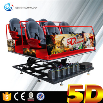 Dynamic 6/8/9 Chairs 5d Cinema--Movie Simulator With 12 Effects 5d Cinema