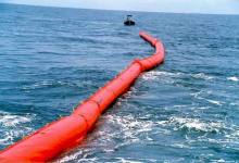 Permanent PVC Float Oil Containment Boom, Oil Boom, Seaweed Rubber Boom