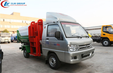 Big sale FOTON small 2m3 bin loader truck