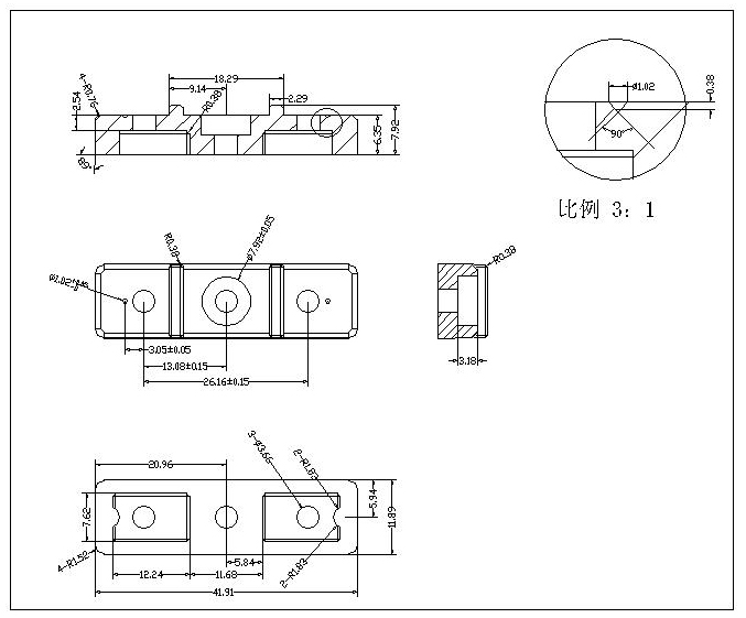 FT-B-B-B- F3523-1 Fuse Holder For- F3523-1