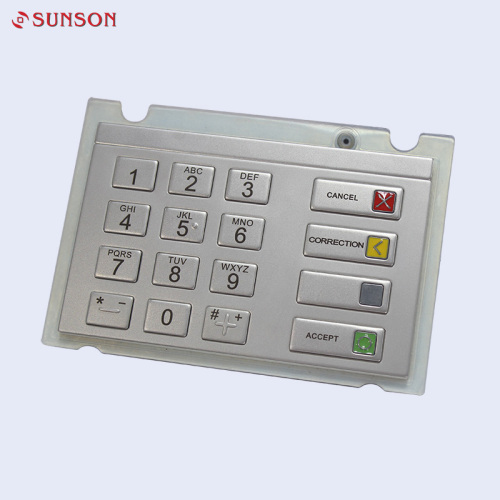 Kunze Kiosk Wired 3DES Encrypting Keyboard Pinpad