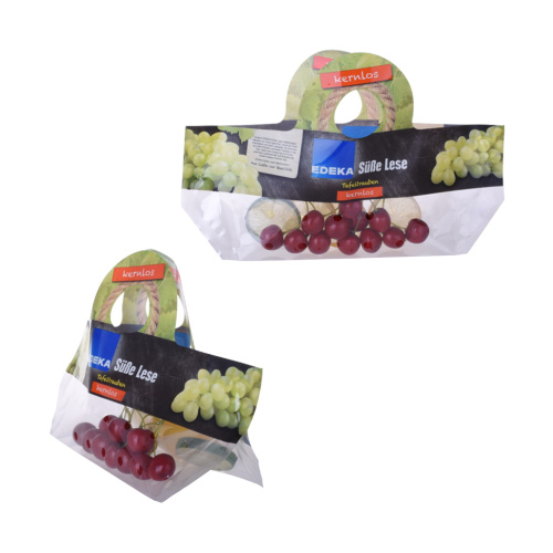 100% biodegradable Ricicla logo personalizzato Stampa di frutta vegetale packaging trasparente