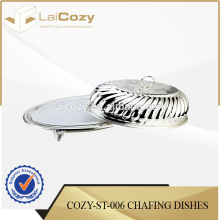 Hotel buffet chafing dishes/metal chafing dish for hotel buffet restaurant/ Chafing dish without crockery