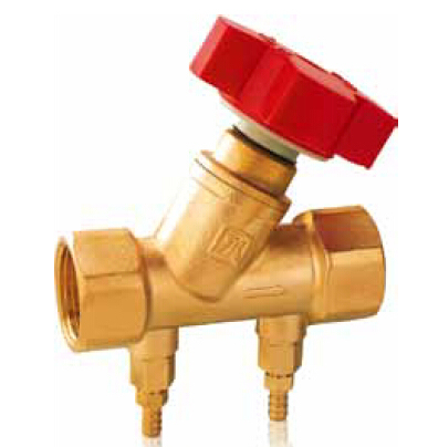 Forged brass manual balancing valves threaded end