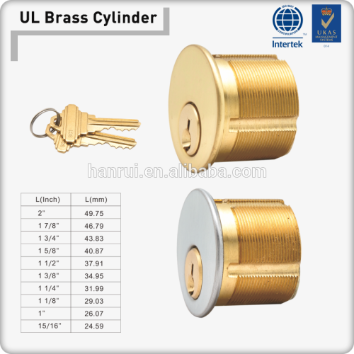 High Quality ANSI brass cylinder OEM manufacturer