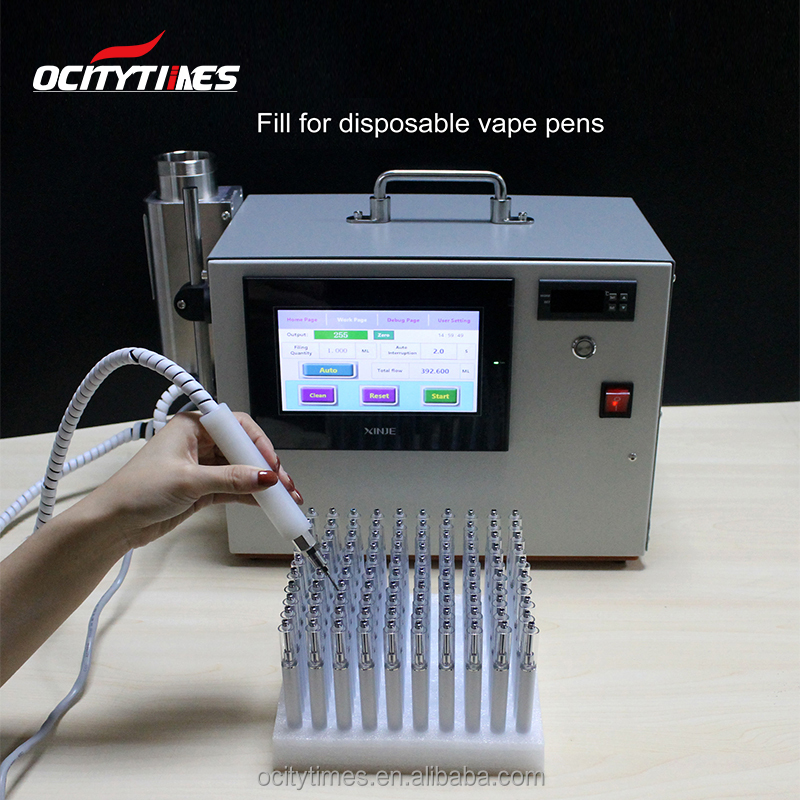 Mini size D8 thick oil All 510 vape pens pod glass jars Vape cartridges filling machine