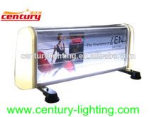 rotating taxi light box