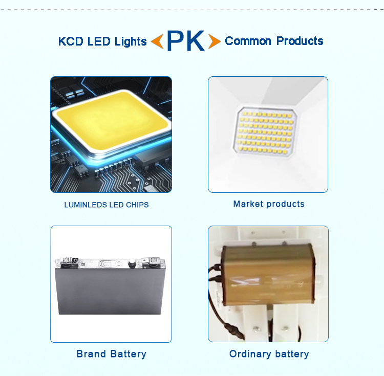 KCD 500Watt CE RoHS IP66 Aluminum Housing Metal Halide Portable Remote Solar Flood Lights