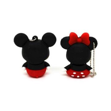 Benutzerdefinierte Cartoon PVC Mickey Mouse USB -Flash -Laufwerk