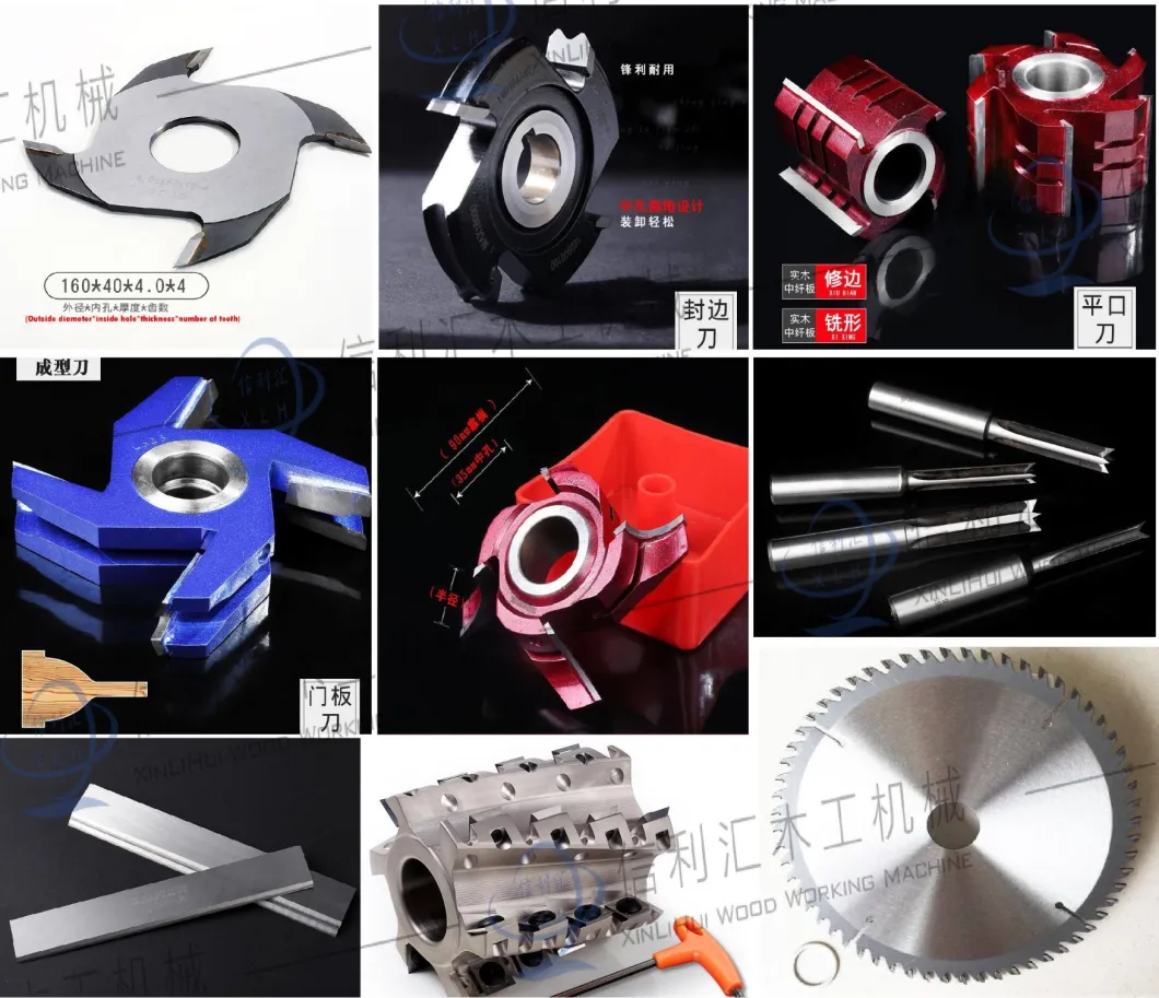 Alloy Woodworking Knives Slot Cutter for Vertical Shaft Machine, Four-Sided Planer, Wood Line Machine End Milling