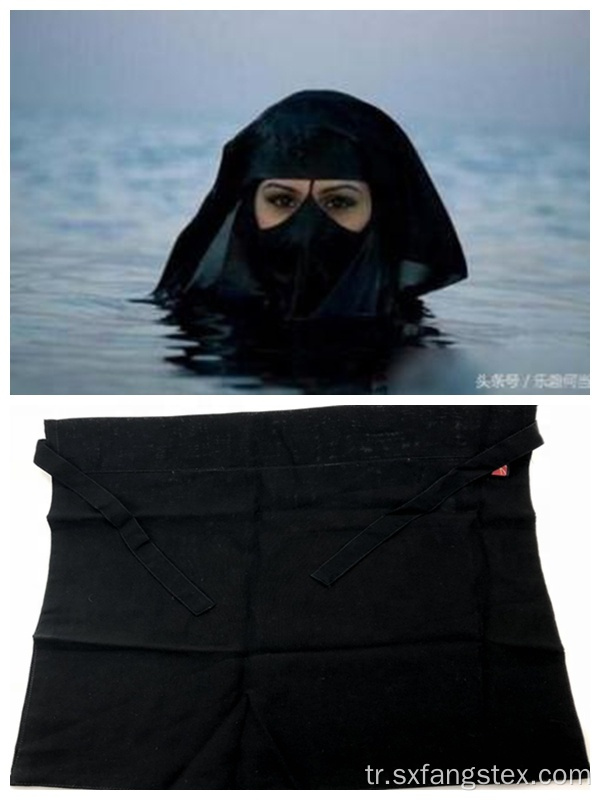 Kadın Baş Şal Arap Peçe Hicap Niqab Eşarp