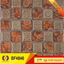 Italian mosaic tiles, mosaic backsplash tile, black and white mosaic tile(BF4846)