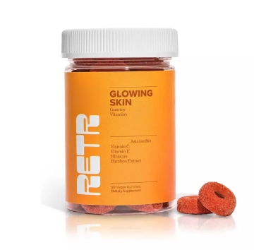 Skin Glowing Vitamins Supplement Hibiscus Collagen Gummies