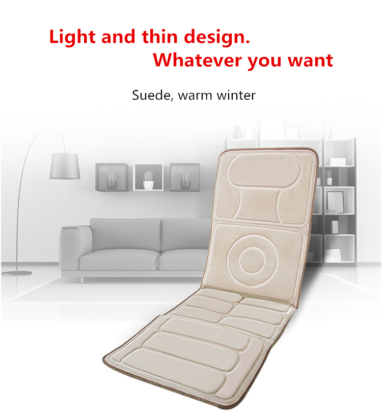 Infrared heating massage mattress cushion full body electric household multi-function massage cushion massager