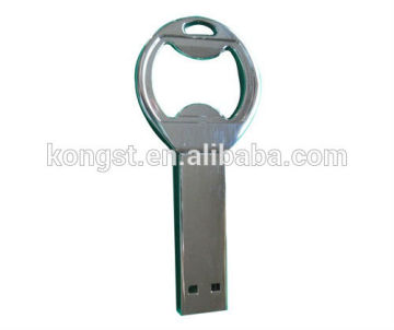 Metal key style usb drive free laser engrave logo USB key cheap key pendrive