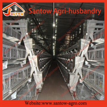 A types of layer chicken cages for poultry farm