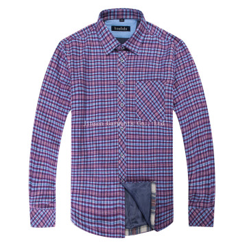 Men's Popular Cashmere Fleece Flannel Thermal Loose Fit Shirts