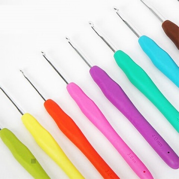 2.0-6.0mm 9pcs crochet hooks set crochet kit knitting needles for beginner, direct knit crochet craft, Alldone E-trading