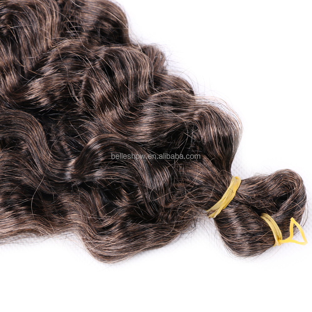 Hot sell24inch Synthetic Hair Long Ocean Wave Jessca Wave Crochet Braiding Hair For White Women Deep Wave Twist Braids