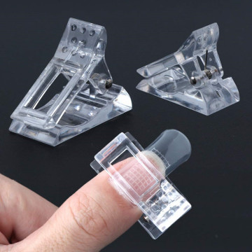 Wholesale Gel Nail Tips - Comfortable Plastic Manicure Clamps