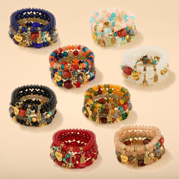 Vintage Ethnic Exclusivity: Diverse Combination Bracelet Jewelry Collection
