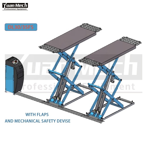 Double Scissor Lift with Safety Devise