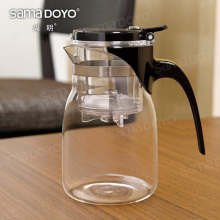 900ml Heat-resistant glass teapot with strainer in Samadoyo new product