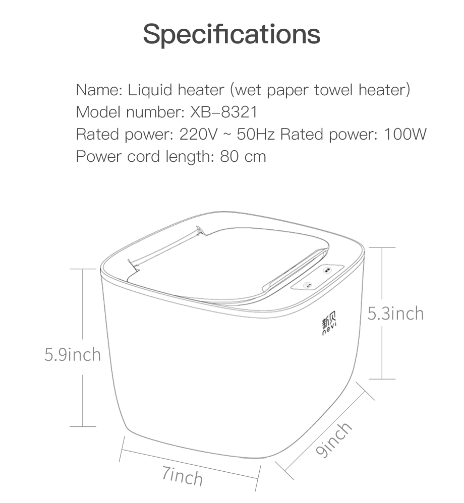 Wet Tissue Heater